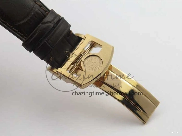 MIROTIME 0417 Portugieser Chrono  42 IW390406 RG ZF 1:1 Best Edition Blue Dial on Brown Leather Strap A Durable 7129